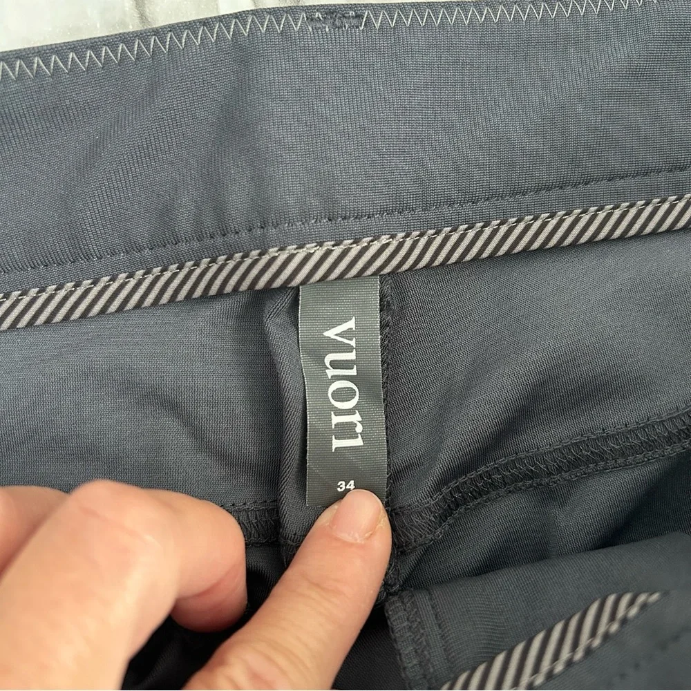 Vuori Men's 34 x30 Meta Pant Athletic performance Slim Fit V430-S Charcoal Grey - Picture 4 of 16
